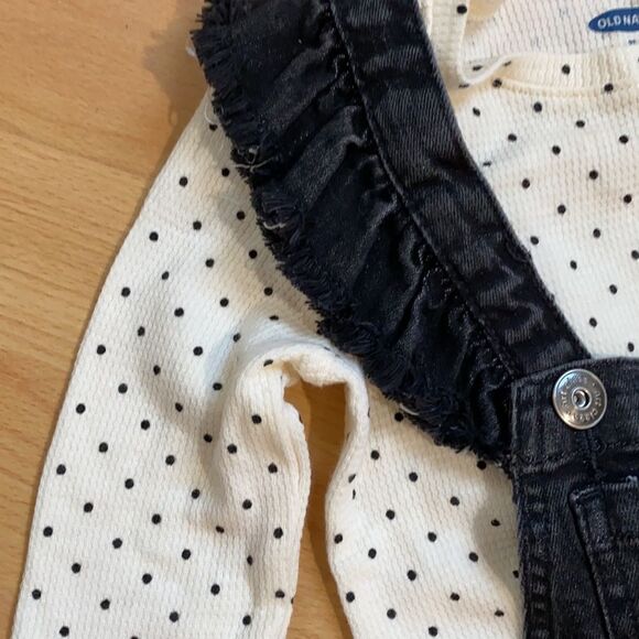 New Girls Overalls & Long Sleeved Shirt Bundle - Picture 6 of 16